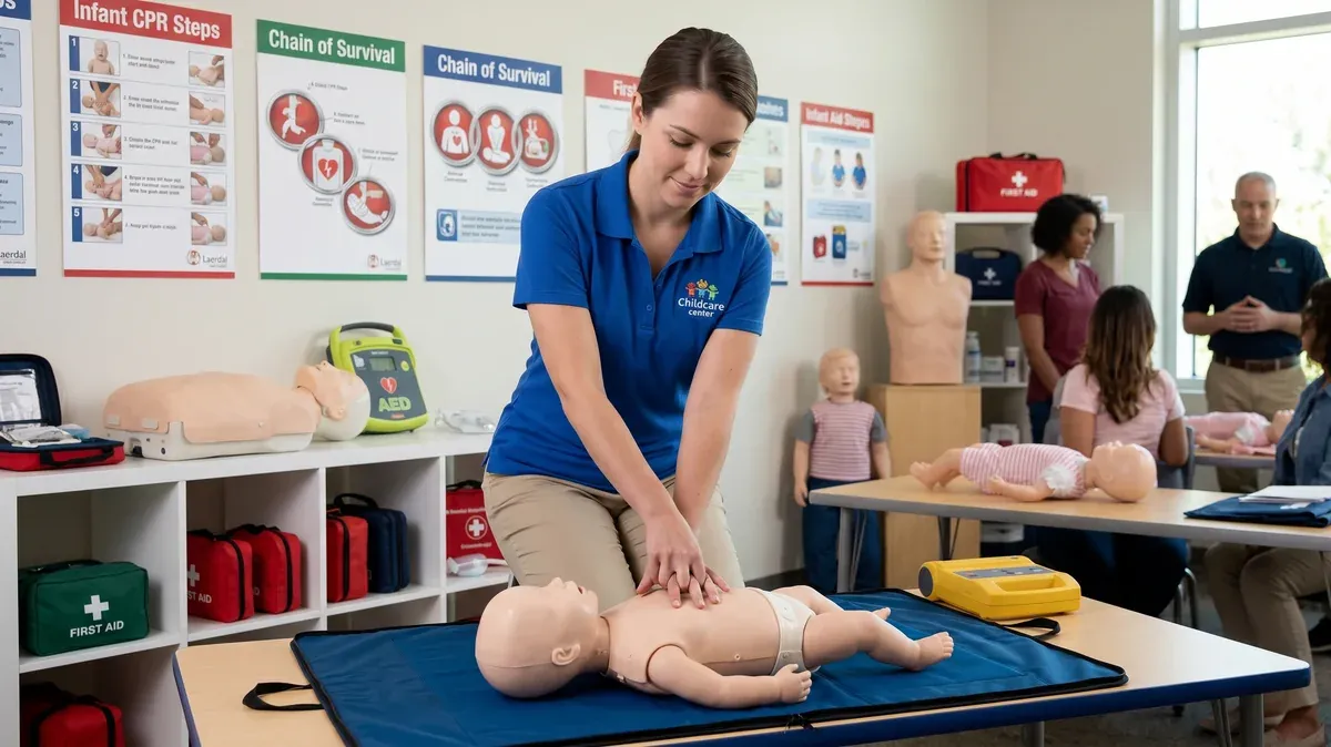 Gestes d'urgence chez l'enfant : protocoles et premiers secours CAP AEPE