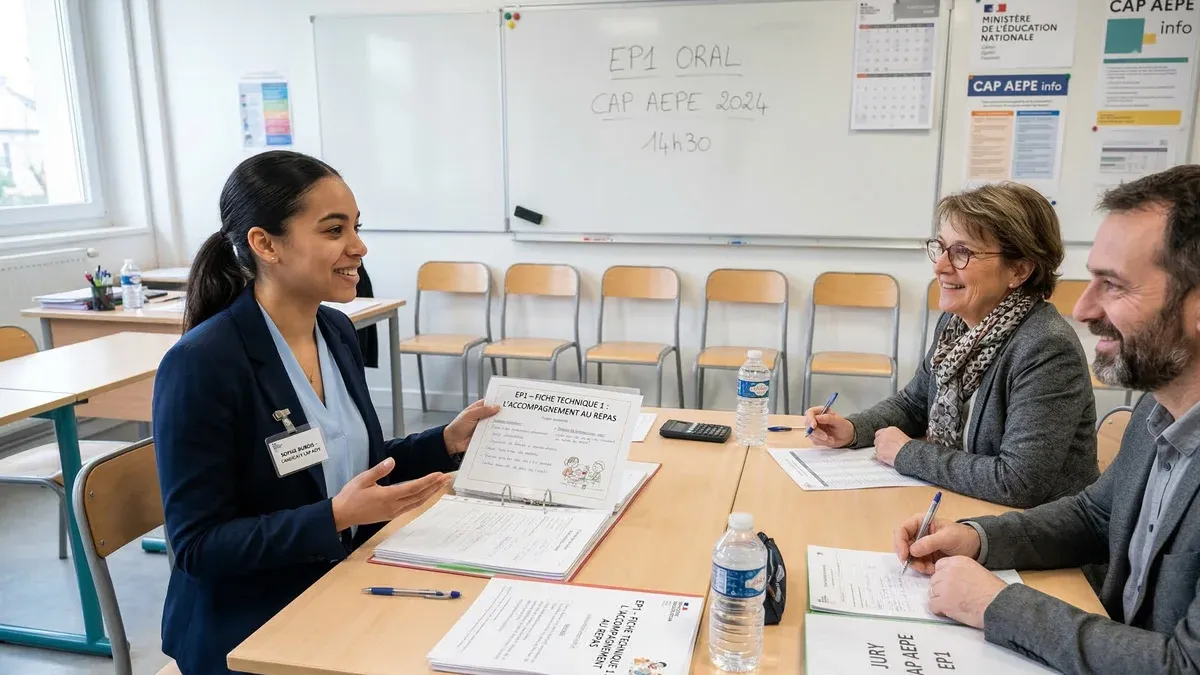 L'EP1 du CAP Accompagnant Educatif Petite enfance (AEPE) : accompagner le développement du jeune enfant