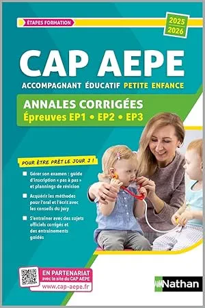 Annales corrigées CAP AEPE 2025/2026