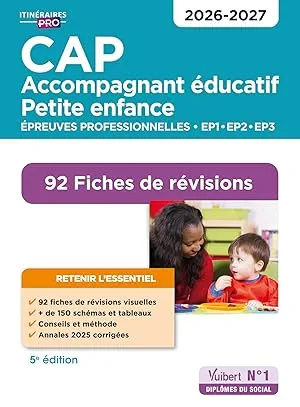 92 Fiches de révisions CAP AEPE 2026-2027